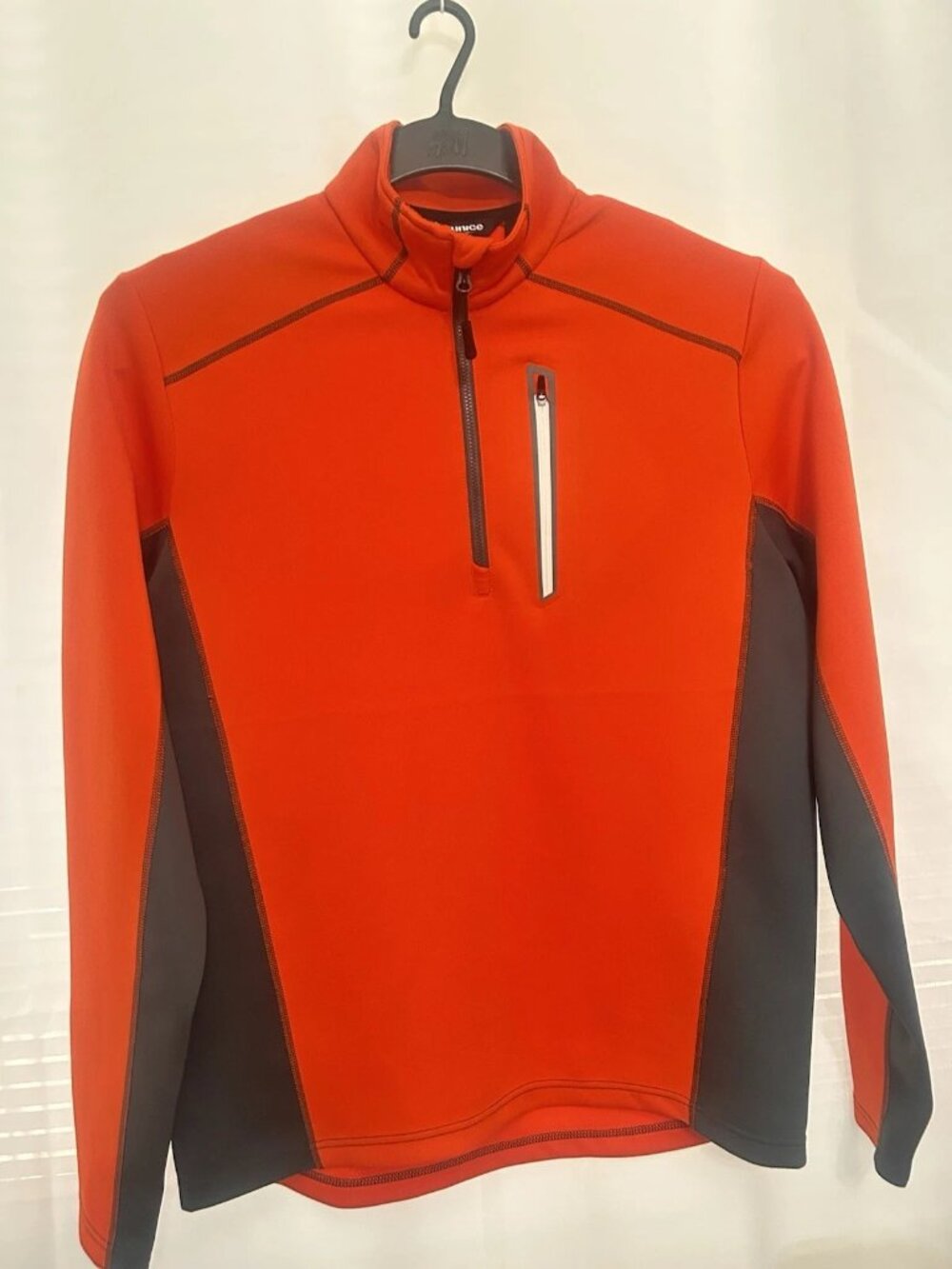 Sunice Shirt Mens sz.M Flame Metal Patrol Pullover Half Zip Lightweight Thermal